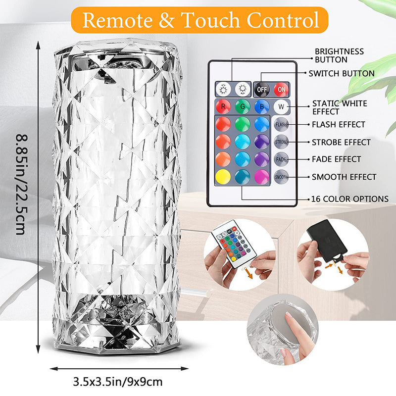 Crystal Table Lamp