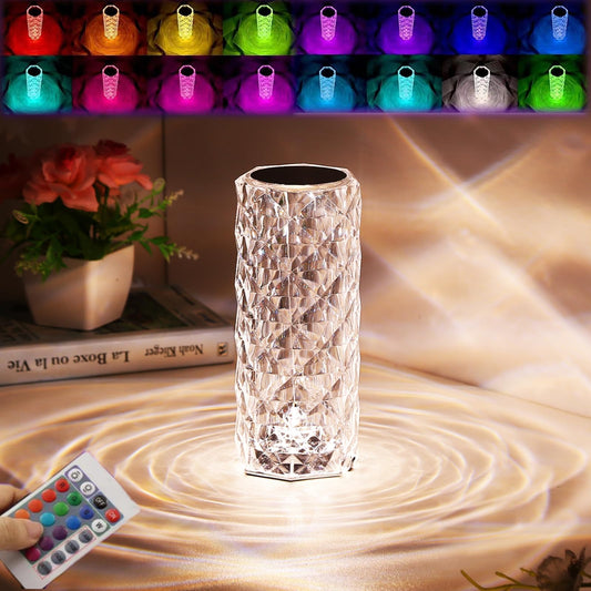 CRYSTAL DIAMOND LAMP