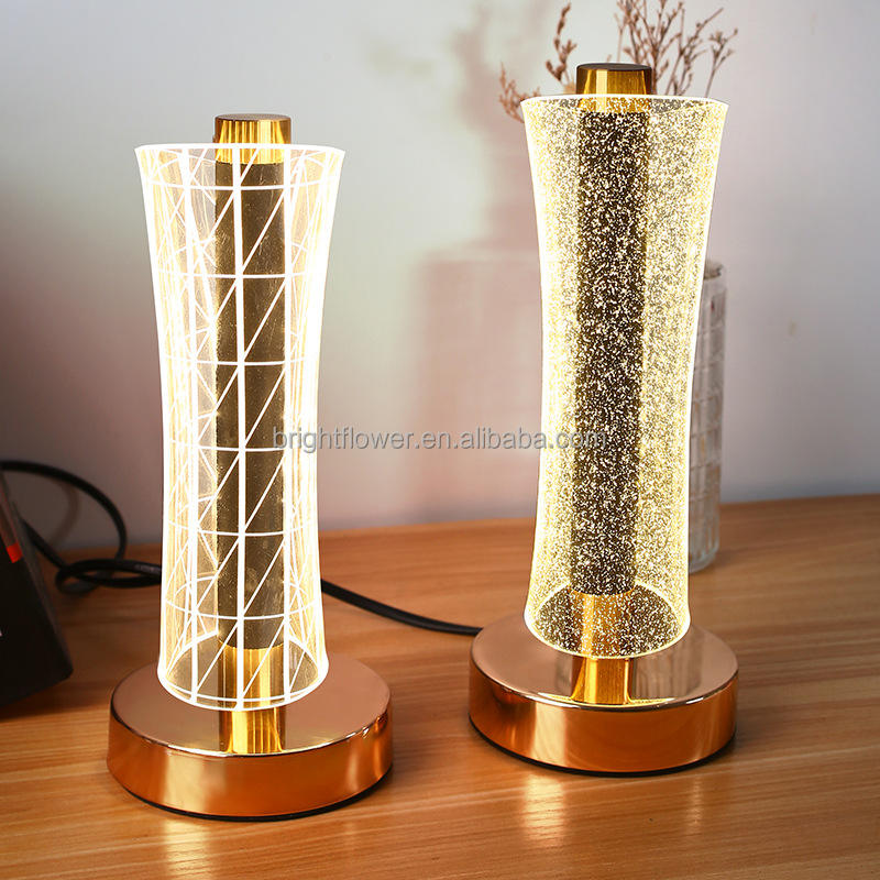 Modern LED Crystal Table Lamp