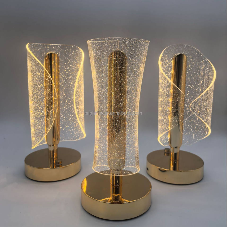 Modern LED Crystal Table Lamp