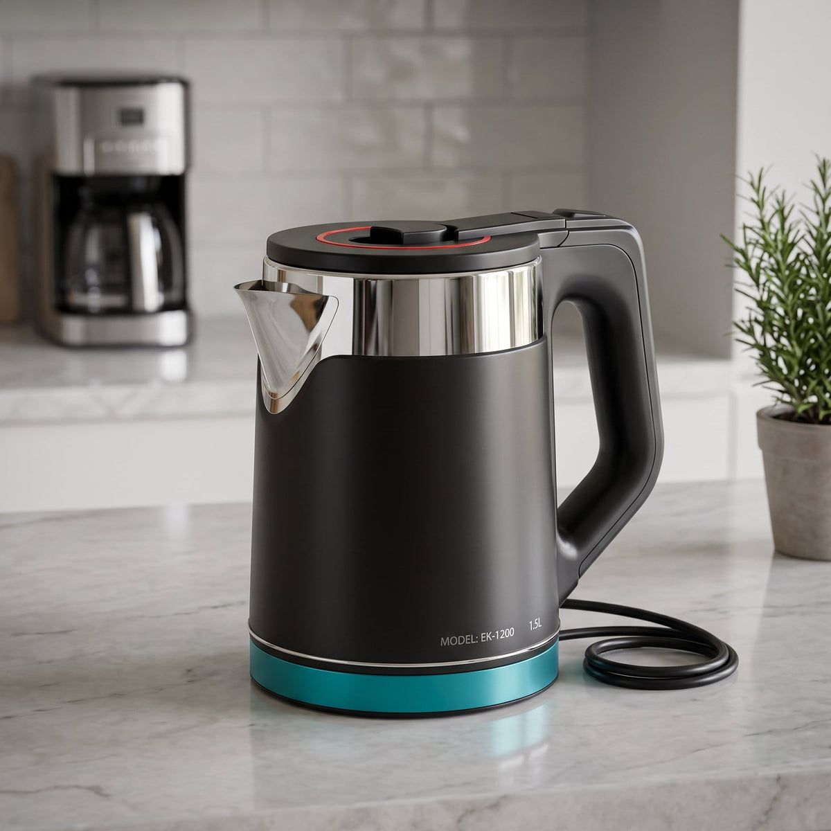 Fast Boiling & Modern Kitchen Design – 2.L 1000W Electric Kettle