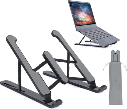 Foldable laptop stand for bed