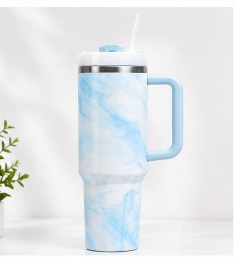 Stanley x Barbie  Floral Quencher Tumbler with Straw (40oz)