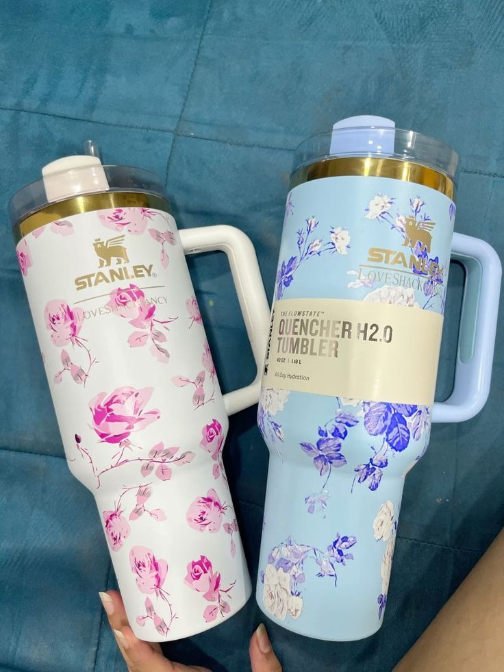 Stanley x Barbie  Floral Quencher Tumbler with Straw (40oz)