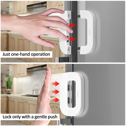 Refrigerator Lock for Child Safety