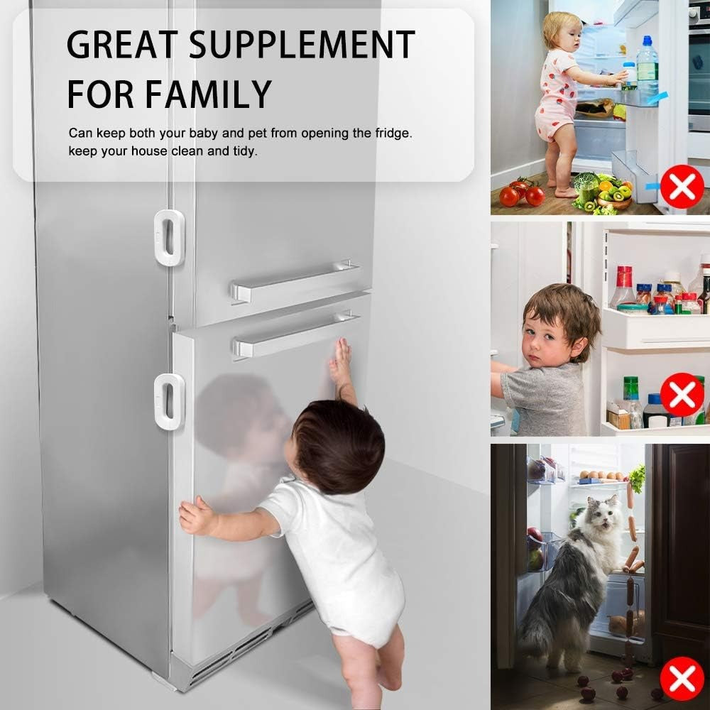 Refrigerator Lock for Child Safety