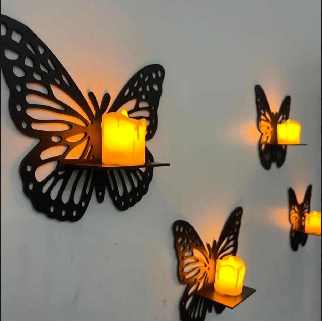 Mister Traders Brand Decorative Butterfly Wall Shelf