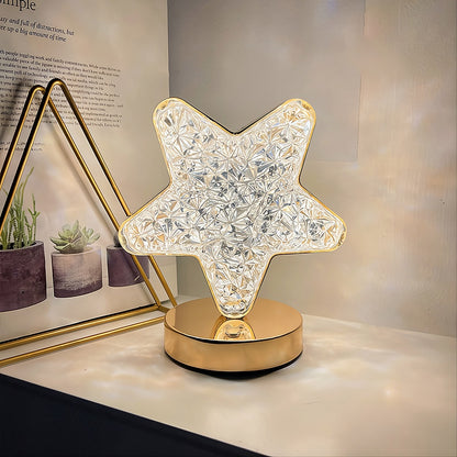Crystal star lamp