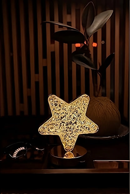 Crystal star lamp